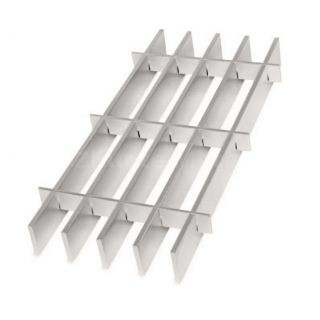 Metallgitter-Bodenbelag des Kohlenstoffstahl-Zink-Q235, HDP galvanisierte Hochleistungsstahlgitter