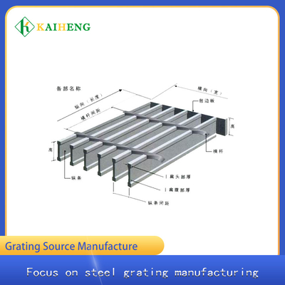 Ich formte Stahlmetallgitter-Gitter-Gehweg