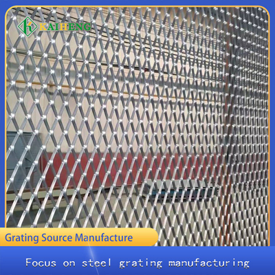 Wand-dekorativer Draht Mesh Rhombic Aluminum Door Curtain des Edelstahl-304