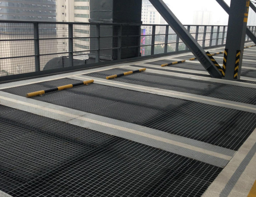 HDP-Metallstahlgehweg-Mesh Grating Grid For Parking-Losbodenbelag