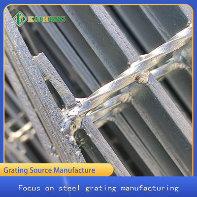 Metallgitterplatte des heißen Bad-19w4 galvanisierte für Graben-Abdeckung