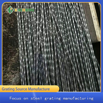 Verdrehte Quadrat-Eisen-Draht-Produkte 4mm für die Stahlgitterplatten-Verarbeitung