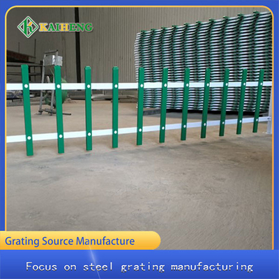 Verzinken Sie Legierungs-verbiegenden Gemeinschaftspark-Rasen-Garten-Rand-Zaun U Shaped