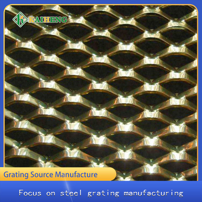 Diamond Aluminum Plate Mesh Net für Architekturdekoration