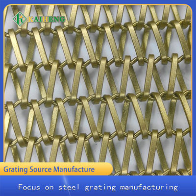 Dekoratives Fach Diamond Aluminum Curtain Wall Mesh
