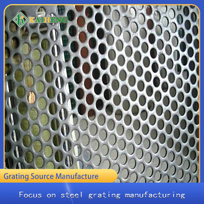 Silberweiß-rostfreier Metalldurchschlags-Platten-Stahl für Architekturdekoration