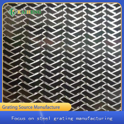 Korrosionsbeständiger rhombischer dekorativer Draht Mesh Panels Customized