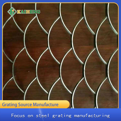 Korrosionsbeständiger rhombischer dekorativer Draht Mesh Panels Customized