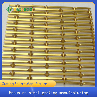 Dekorativer Ring Aluminium Door Curtain Chain Mesh Customized